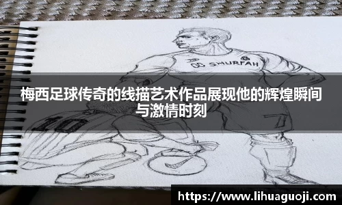 梅西足球传奇的线描艺术作品展现他的辉煌瞬间与激情时刻